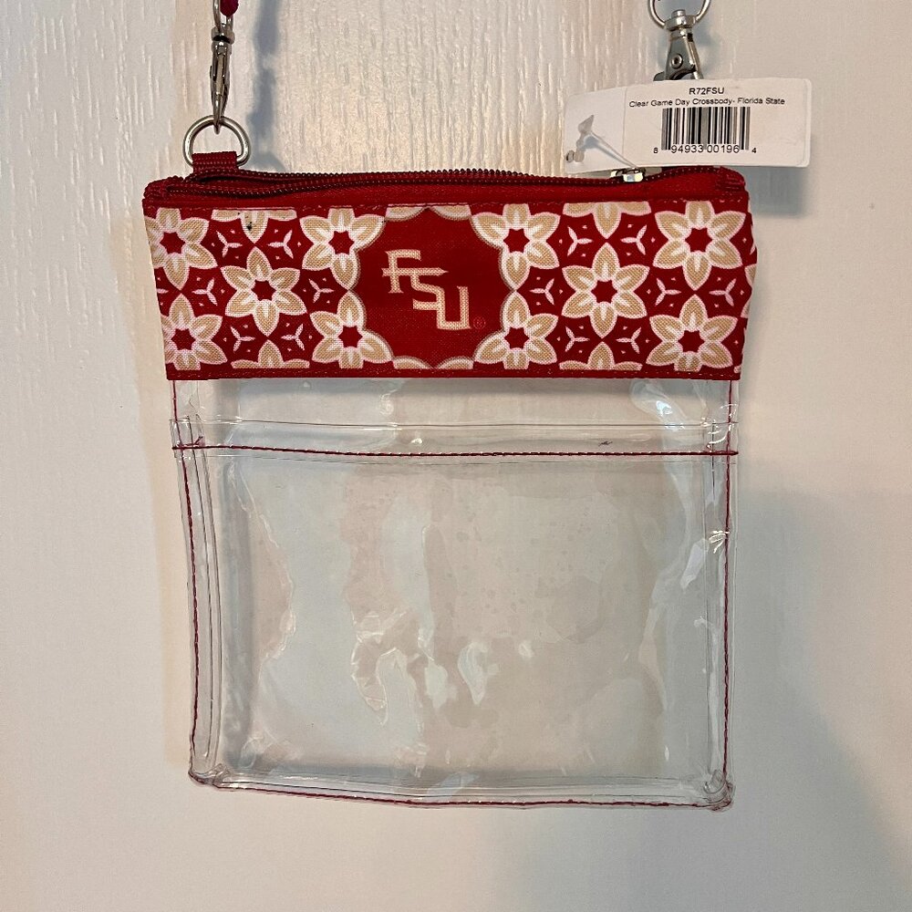 FSU Clear Crossbody Stadium Bag